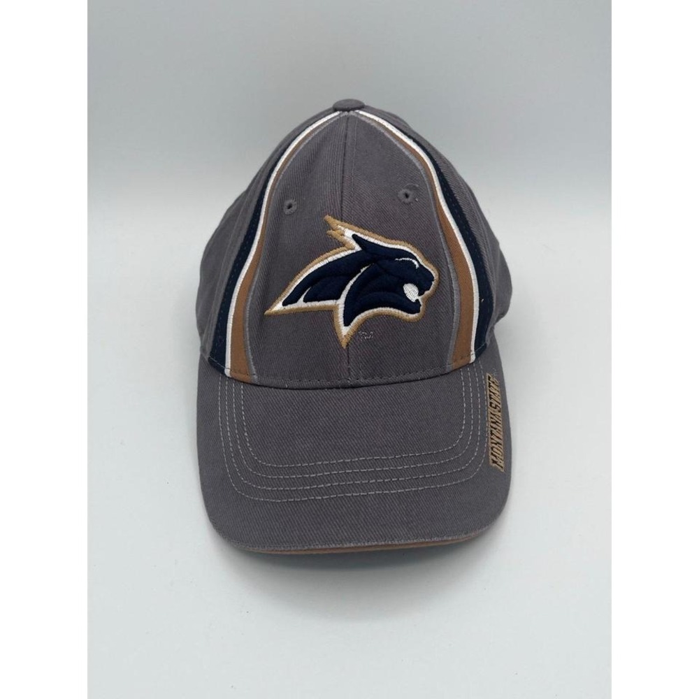 Montana‎ State Bobcats NCAA Adjustable Baseball Cap Hat – Gray Blue Gold